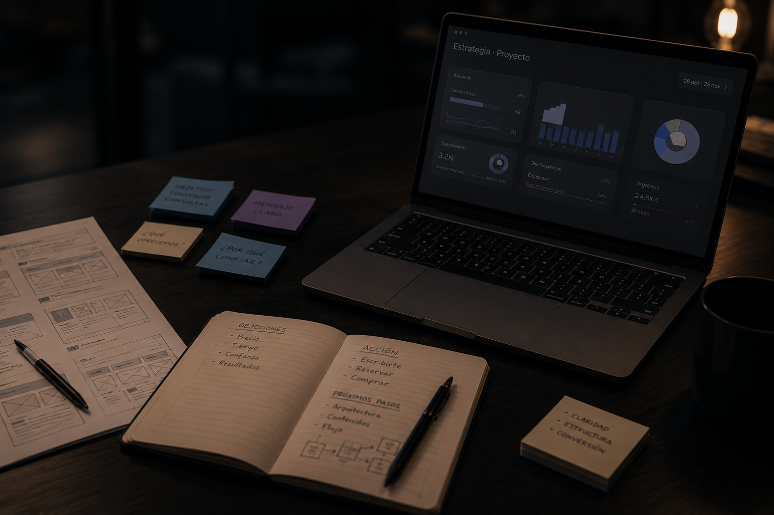Estrategia web enfocada a conversión