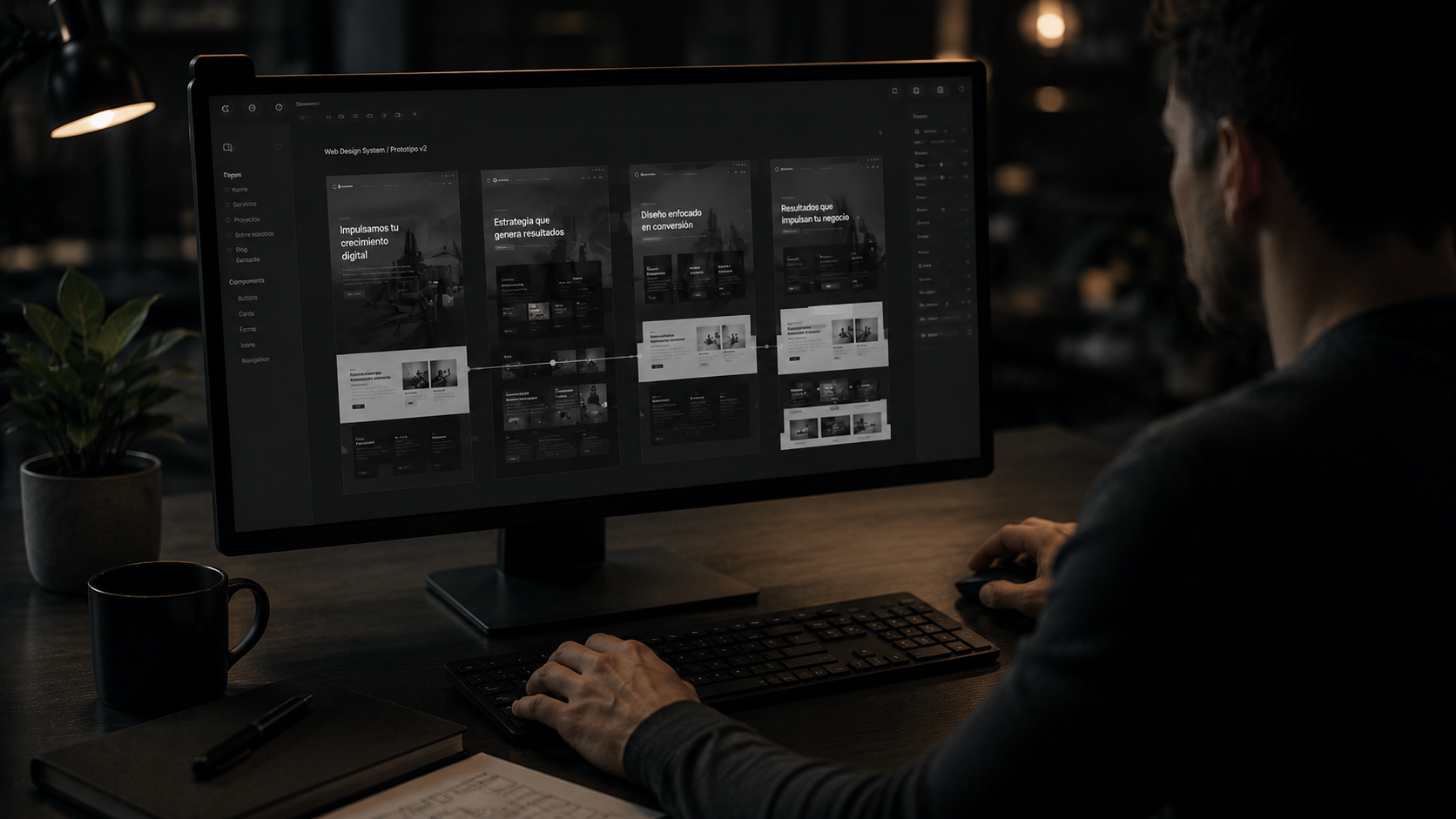 Entrega y optimización de una página web lista para publicarse y evolucionar